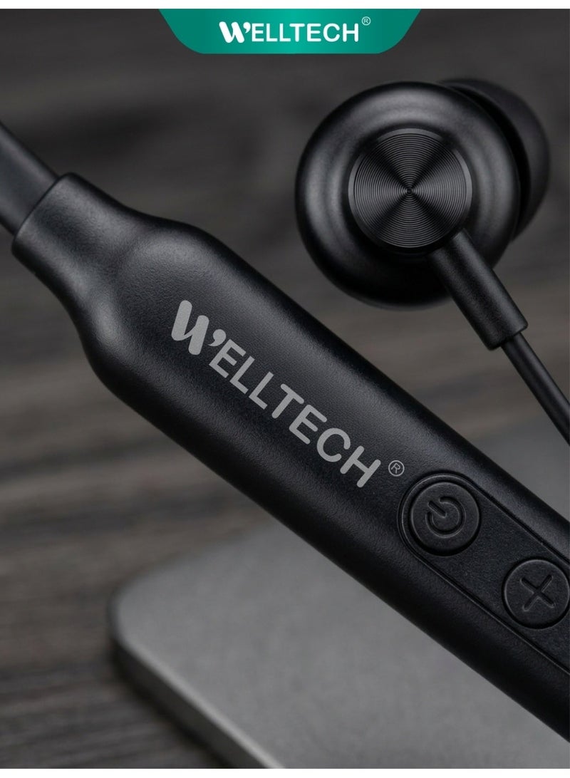 WELLTECH True Wireless Stereo Earbuds Bluetooth 5.3 Deep Bass Touch Control Noise Reduction Mini Earbuds with Charging Case for iPhone Android – WELLTECH NANO80 - Image 4