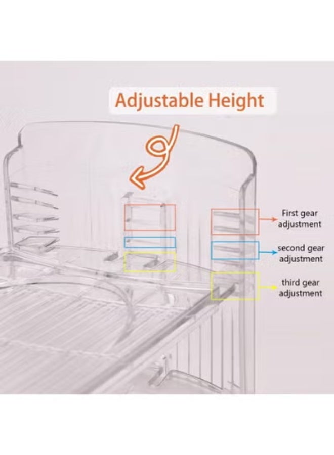 كيلا مجموعة من ١٢ منظمًا للأحذية، قابل للتعديل، مزود بحامل للأحذية، يوفر مساحة، صينية عرض للأحذية الرياضية، للخزانة. - Image 2