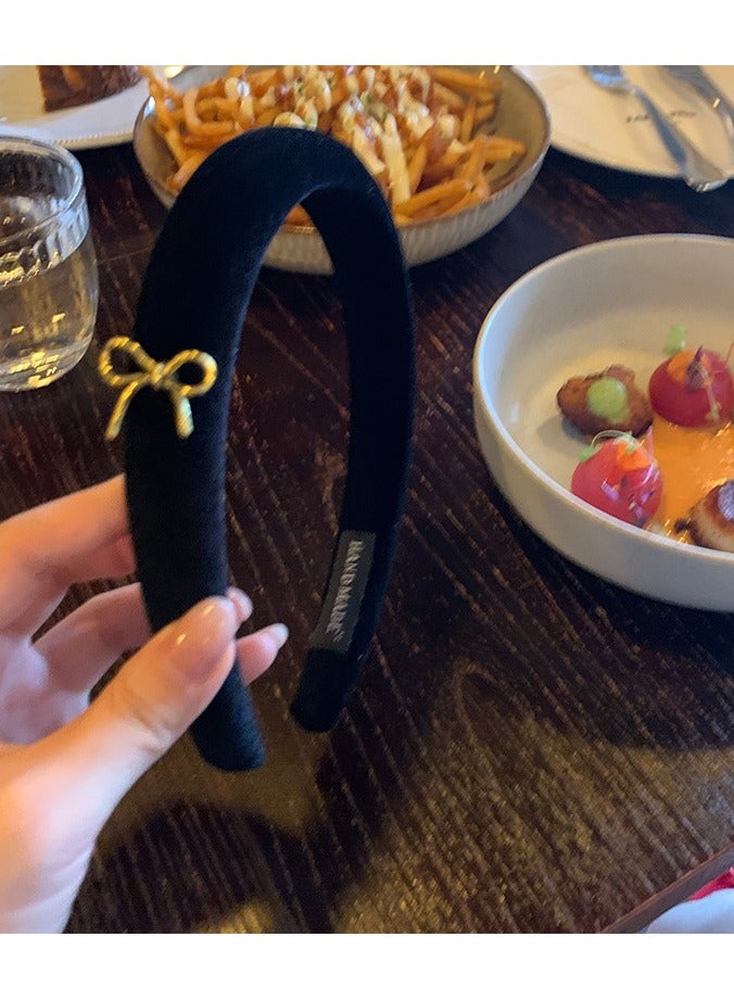 إسكدنيا Simple Temperament Wide Edge Headband