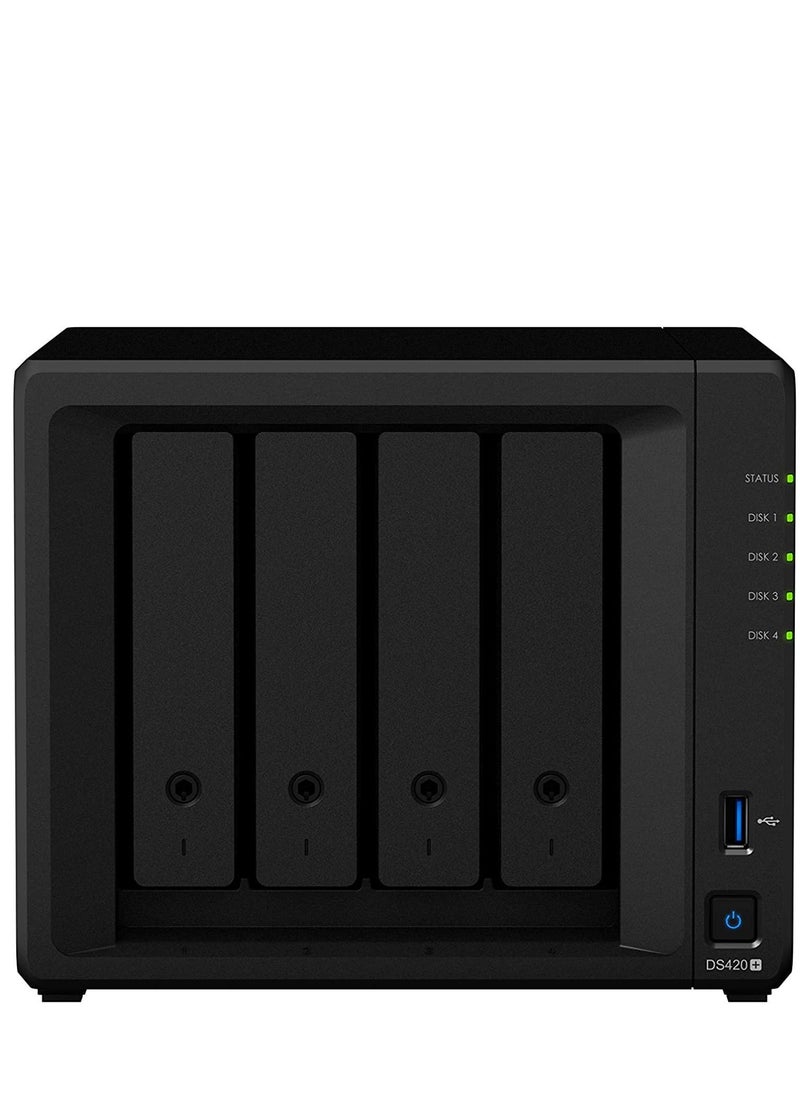 Synology - 4 Bay NAS DiskStation DS420+ DDR4 - Image 1