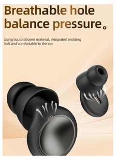 Chabeia 28dB Noise Reduction Earplugs – Reusable Silicone Sleep Ear Plugs, Soft & Comfortable for Side Sleepers, Eco-Friendly Design  - Image 3