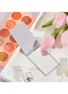 Oasisgalore 4PCS Small Makeup Folding Mirror Portable Travel Mirror Stand up Mirror for Women Girls  - Image 3