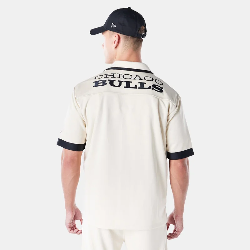 NEW ERA Beige Men's NBA Chicago Bulls Shirt for Men | Best Price UAE