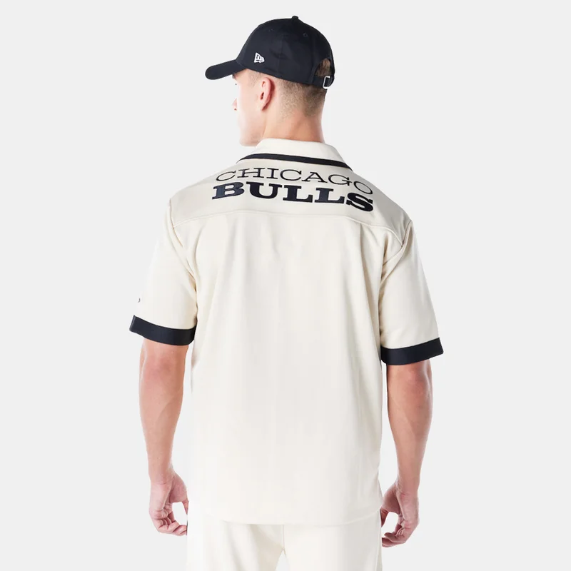 New Era Beige Men's NBA Chicago Bulls Shirt for Men | Best Price UAE