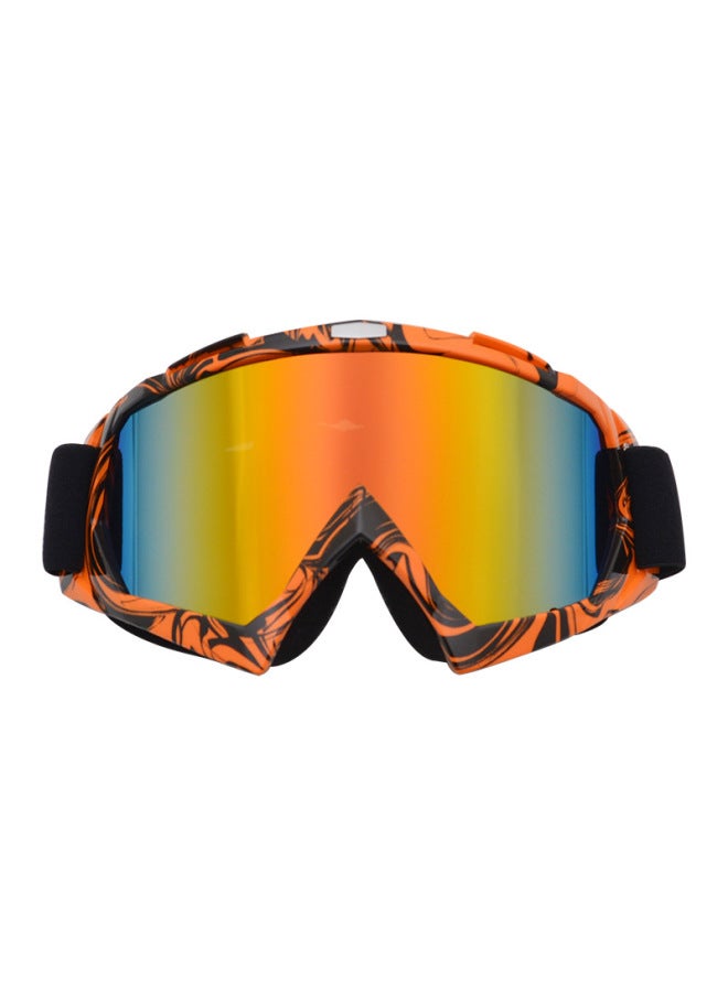 Orange Black Spot Direct Off-road Goggles Motorcycle Glasses Riding Motorcycle Helmet Goggles Windproof Goggles Ski Goggles