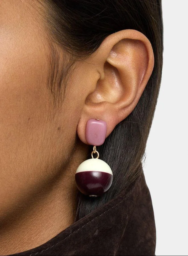 بارفوا الأقراط ذات الكرات الراتنجية