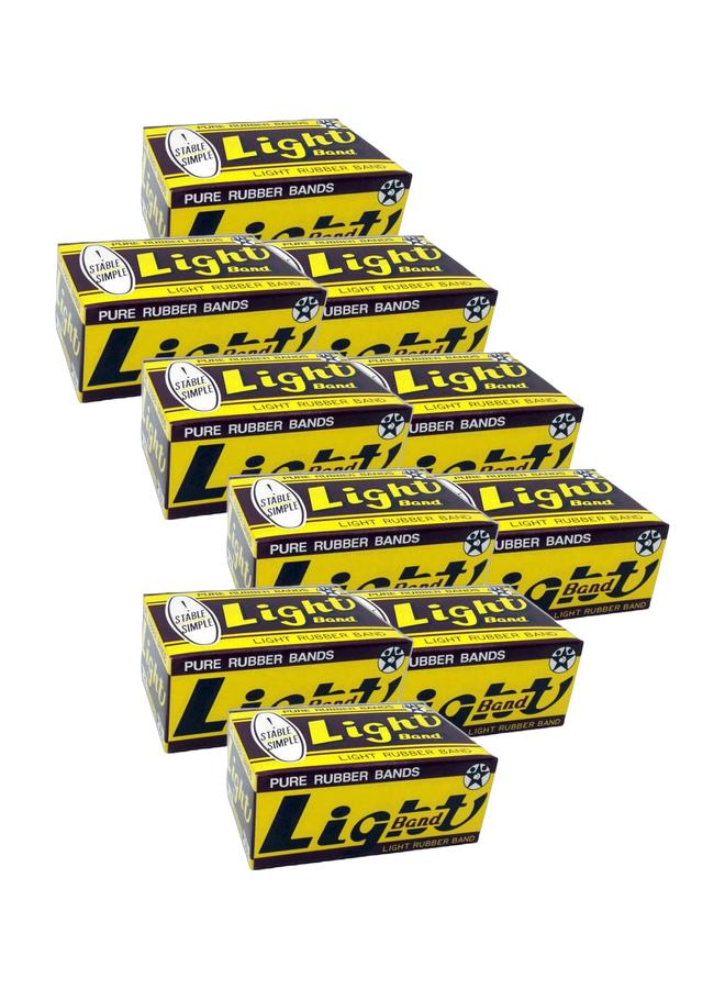 Kutswa Pure Light Rubber Bands Pack of 10 - Image 1