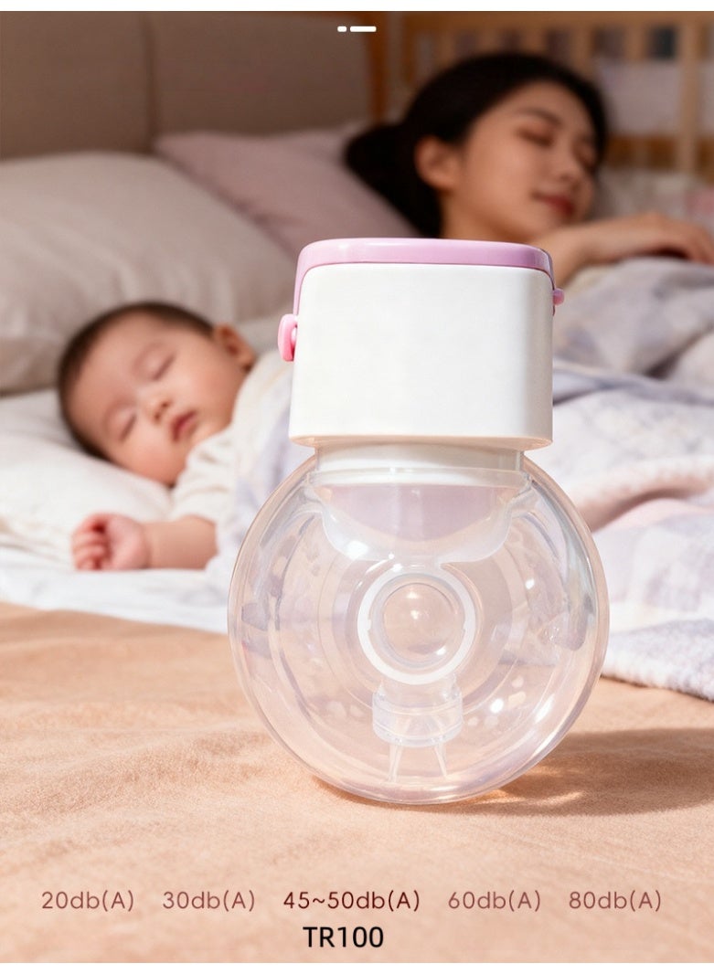 Dasen Electric Breast Pump, Wearable Hands-Free Milk Extractor with 2 Modes, 9 Suction Levels and Soft Silicone Shield - Image 5