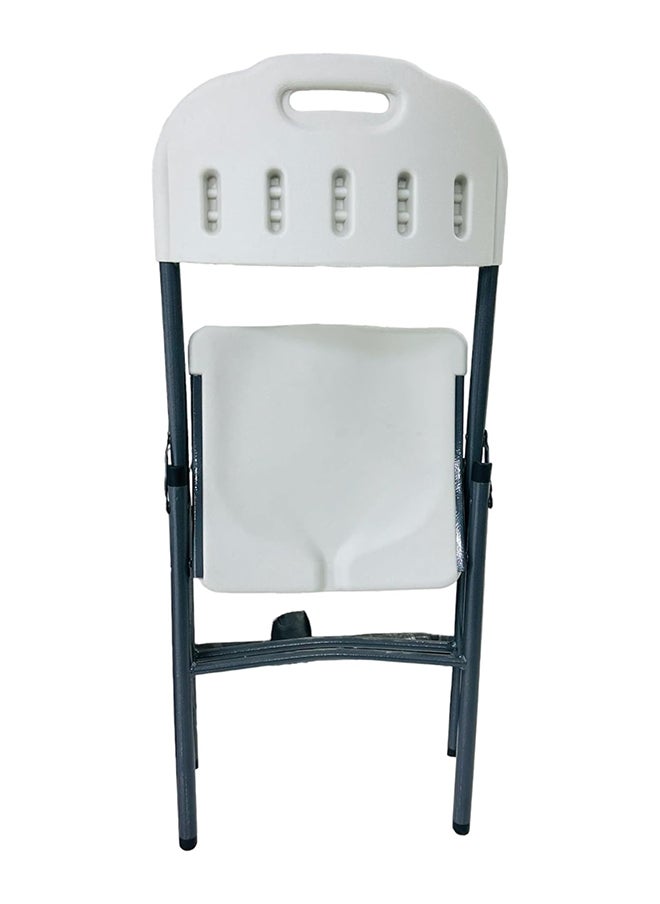 MAF furniture Folding Plastic Dining Chair; Picnic Chair For Festival Bbq Indoor Outdoor Use, White Maf-C28  - Image 3