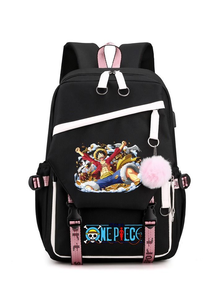 KUYING One Piece New Backpack  Student Backpack Fashionable Travel Backpack  - Image 1