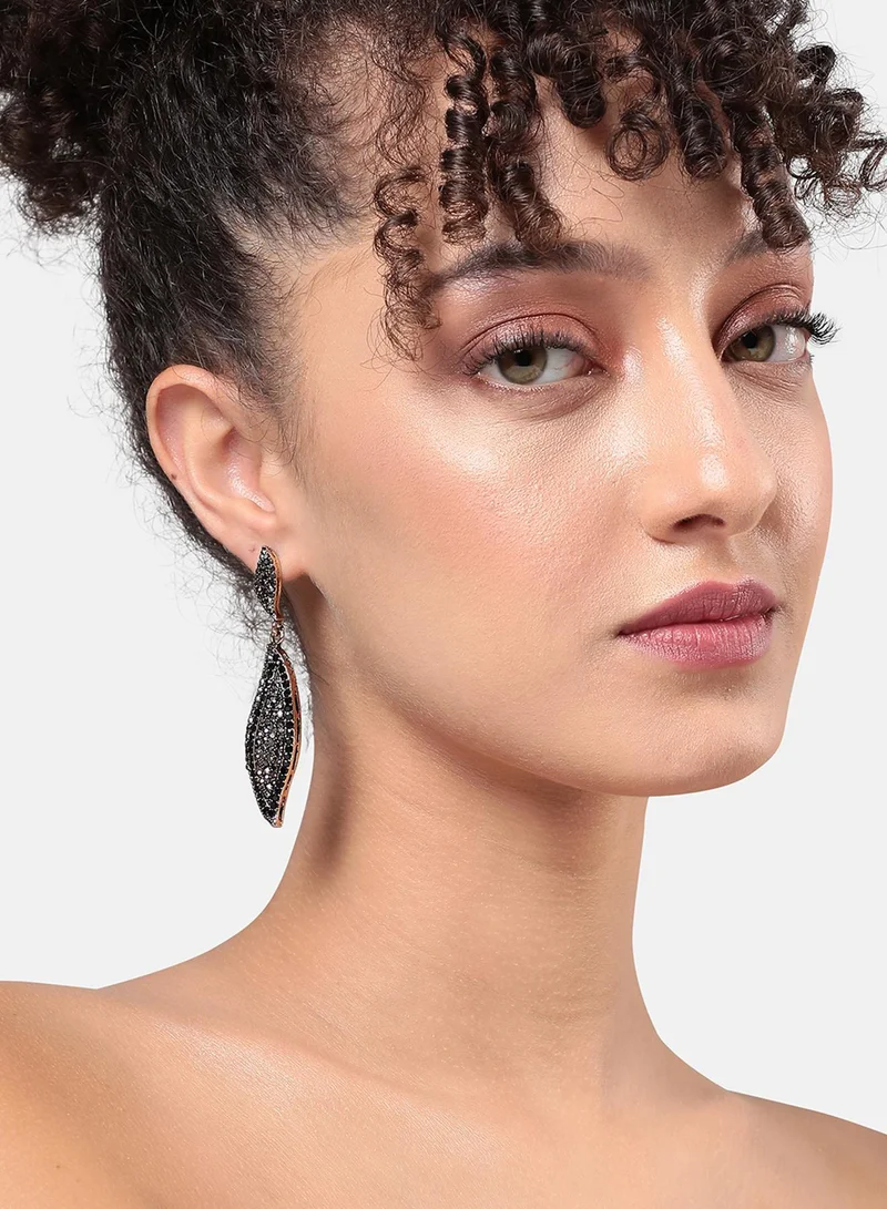 سوهي مزين المعين دوامة انخفاض الاقراط - الفضة الرومانية