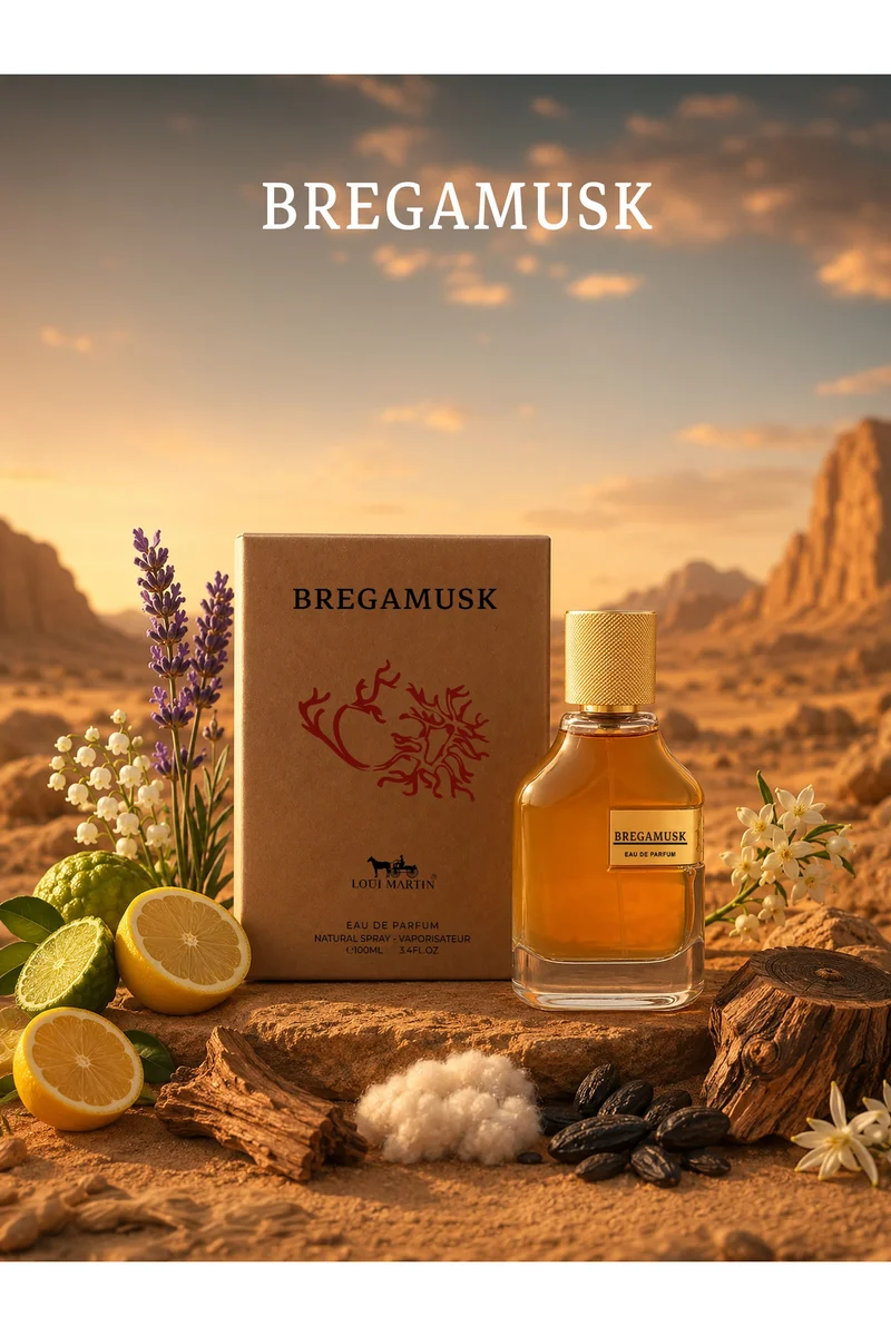 لوي مارتن Bregamusk Eau de Parfum 100ml | Fresh & Musky Fragrance