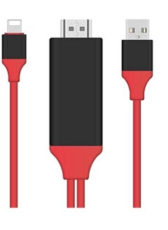 1m Lightning to HDMI/HDTV AV TV Cable Adapter 1080P For Apple iPhone 7 6 6s Plus 5s iPad Air ipad mini No need WIFI
