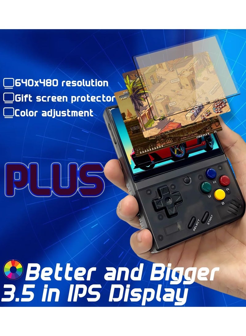 Miyoo Mini Plus OnionOS Handheld Gaming Console, 3.5-inch 640*480 Screen, 3000mAh, V2 Mini+ IPS Screen, Video Game Console Linux System - Image 2