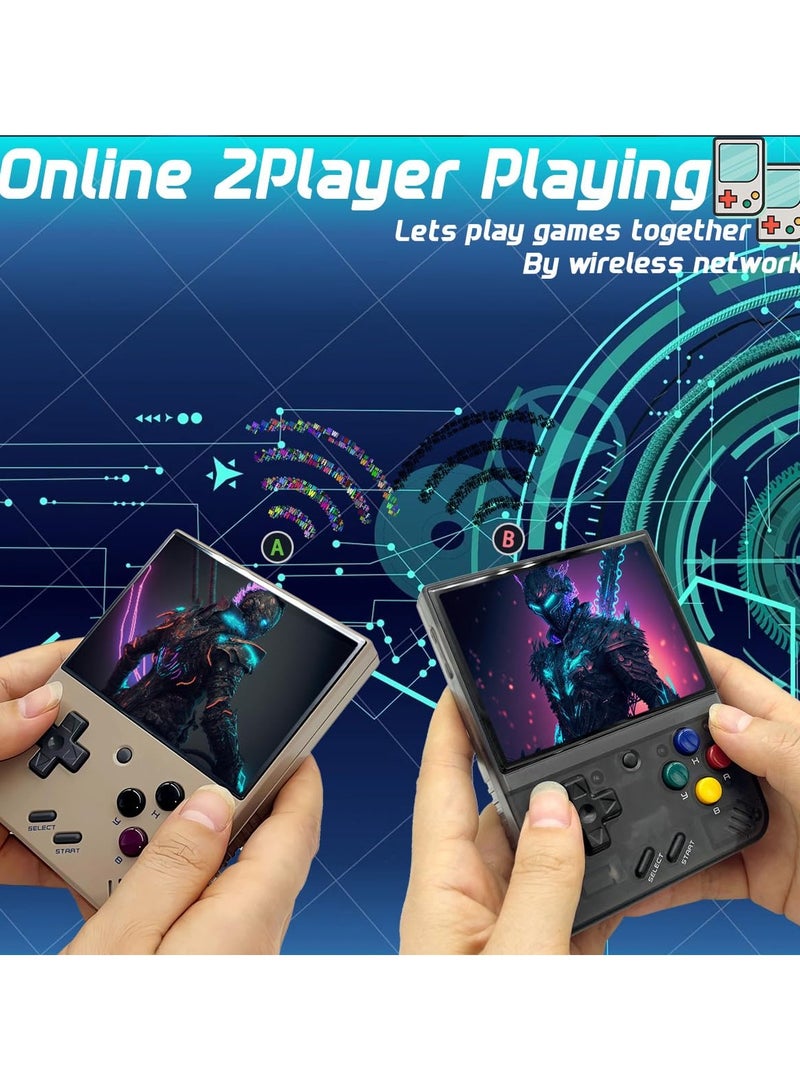 Miyoo Mini Plus OnionOS Handheld Gaming Console, 3.5-inch 640*480 Screen, 3000mAh, V2 Mini+ IPS Screen, Video Game Console Linux System - Image 4