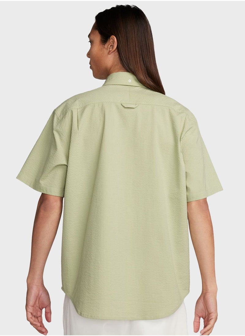 Nike Seersukr Button Down Shirt - Image 2