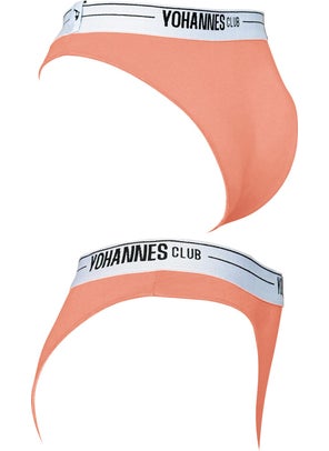 Yohannes Club Yohannesclub Women's Underwear Set(B. Bra-Brazilian), Salmon  - Image 4