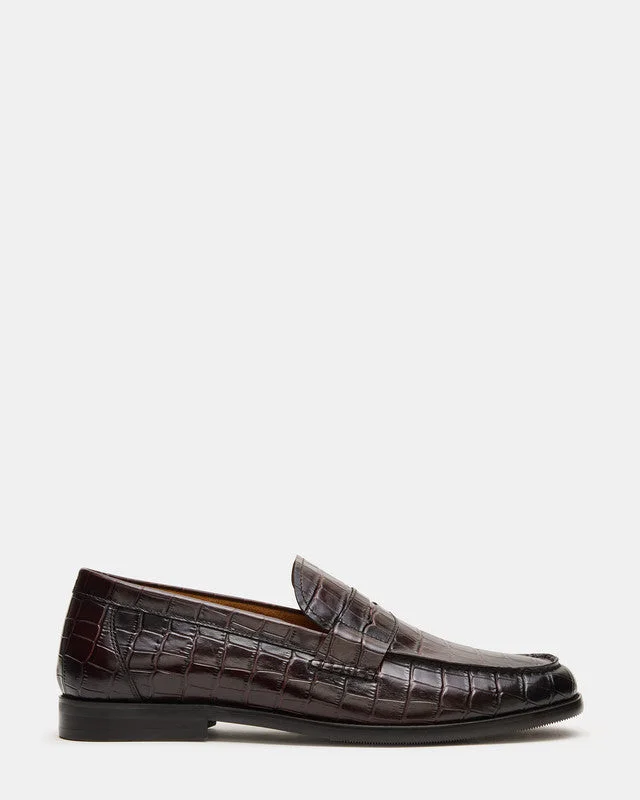 STEVE MADDEN Murray Textured Loafers