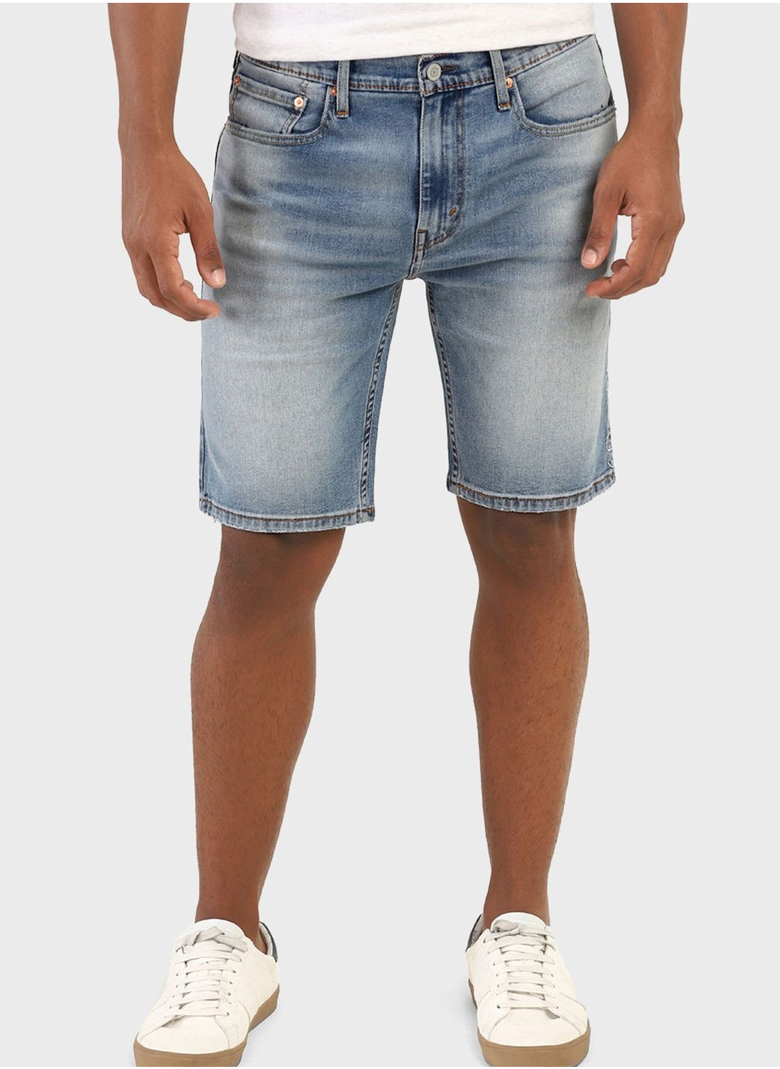 Mens levi slim outlet fit shorts