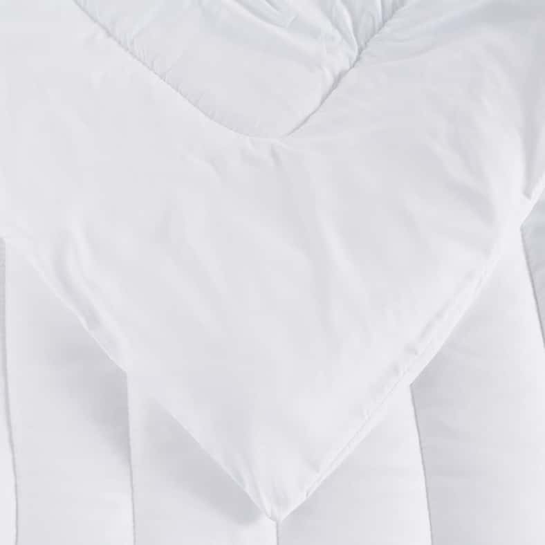 Pan Home Room Essential 4.5 Tog Warm Single Duvet 135x200cm-White - Image 4