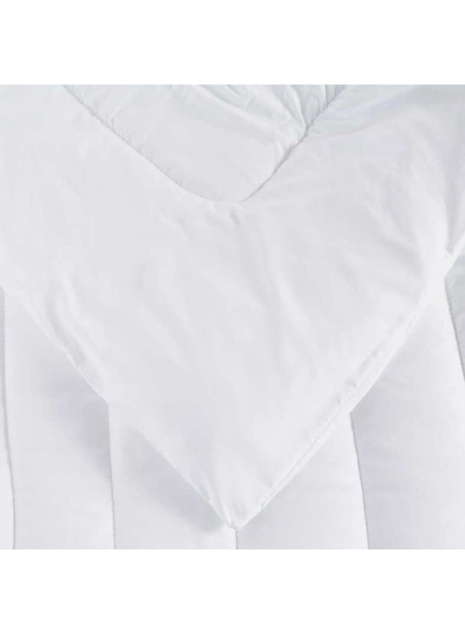 Pan Home Room Essential 4.5 Tog Warm Single Duvet 135x200cm-White - Image 4