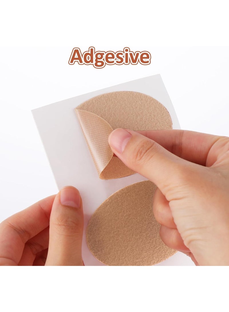 SUNSAR 20 Pieces Moleskin Adhesive Pads, Blister Prevention Tape Moleskin Padding Patch Reduce Friction for Feet Toes Heel Shoes Boots Hiking  - Image 5