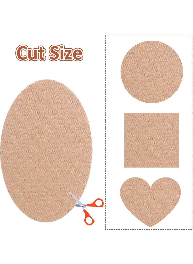 SUNSAR 20 Pieces Moleskin Adhesive Pads, Blister Prevention Tape Moleskin Padding Patch Reduce Friction for Feet Toes Heel Shoes Boots Hiking  - Image 4