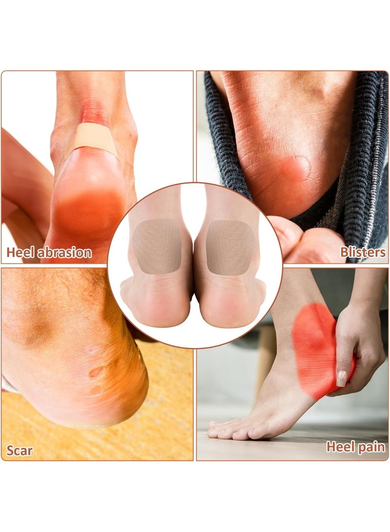 SUNSAR 20 Pieces Moleskin Adhesive Pads, Blister Prevention Tape Moleskin Padding Patch Reduce Friction for Feet Toes Heel Shoes Boots Hiking  - Image 2