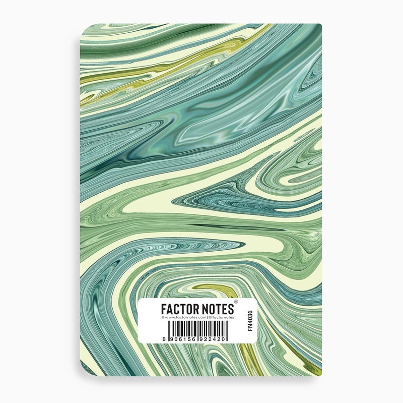 FACTOR NOTES دفتر رسم: بحجم جيب A6، سطح متوسط محبب 120 جرام (ماليبوا) - Image 5