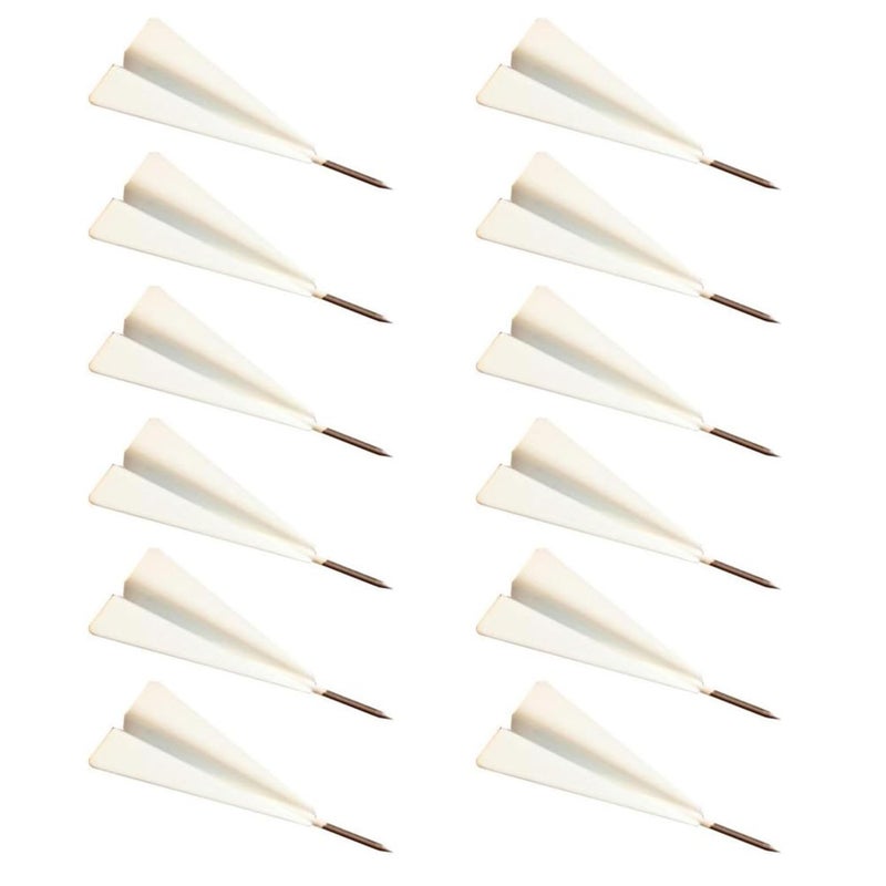 Hdtyyln 12Pcs Push Pins Tacks Airplane Pushpins Plastic Head with Steel Tips Clear Tacks with Box Push Pins for Bulletin Board Decorative Thumb Tacks Fun Tacks for Cork Board Message Board