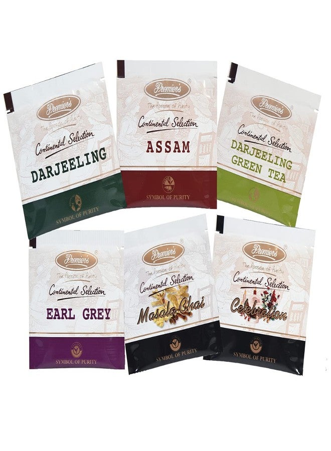 Premiers Connoisseur Collection Handcrafted Wooden Tea Gift Box with 6 Assorted Pure and Flavoured Tea Bags - 90 Cups | 180 Grams | Wooden Gift Box Series - Image 4