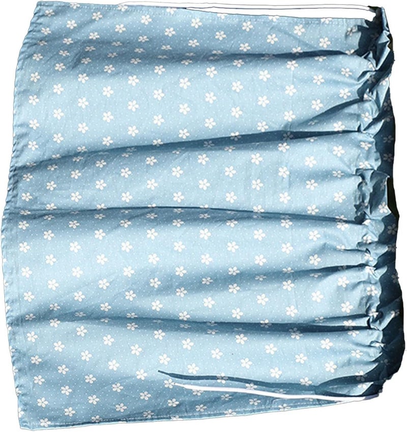 Car Curtain Suction Cup Sun Shade Cartoon Sun Insu Car Curtain Suction Cup Shade Cartoon Insulation Side Window for Vehicle, Ideal Fo S (Blue Small Flowers) - Image 3