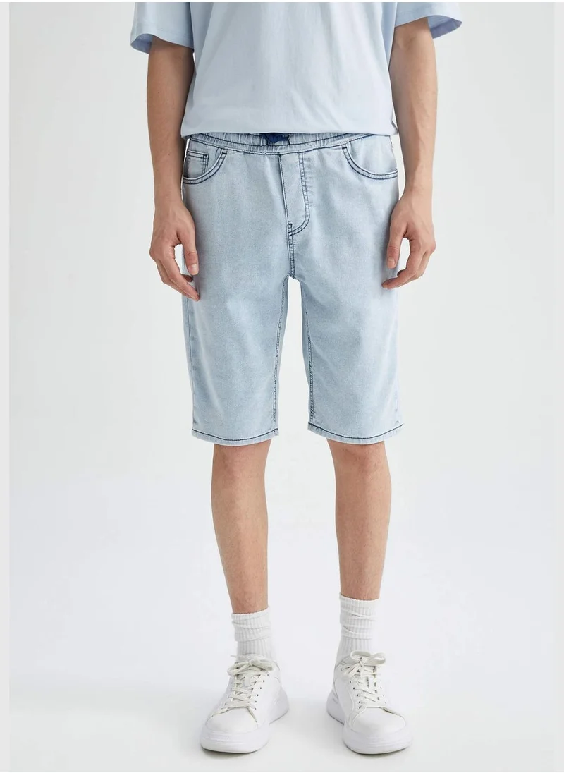 ديفاكتو Slim Fit Jean Short