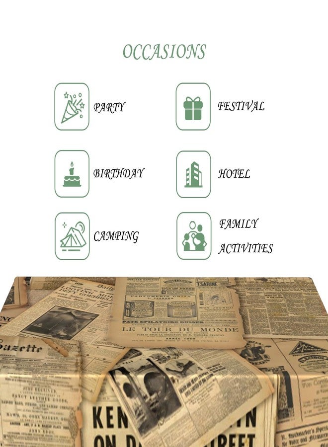 ggaimwf مفرش طاولة مستطيل عتيق مقاس 52 × 70 بوصة، مزين برسومات فراشة، قابل للغسل، مناسب لغرف الطعام، ديكور منزلي، ريفي، أو مقهى. - Image 5