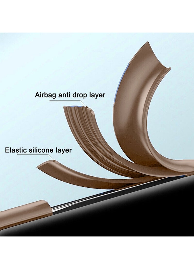 Wtech Xiaomi Redmi 15 5G 2025 Premium PU Leather Shockproof Soft Rubber Case Cover (MCFLSN) - Brown - Image 5