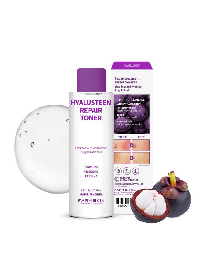 FARMSKIN Superfood For Skin Hyalusteen Repair Toner - Facial Hydrationg Toner/Korean Skincare Soothing Toner For Face (5.07Fl.Oz, 150Ml)  - Image 1
