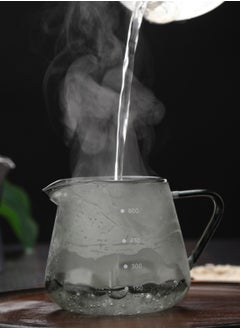 EqiEch V60 Coffee Server Heat Resistant Glass Coffee Maker Pour Over Coffee Tea Server Kettle Barista Server 600ml  - Image 3