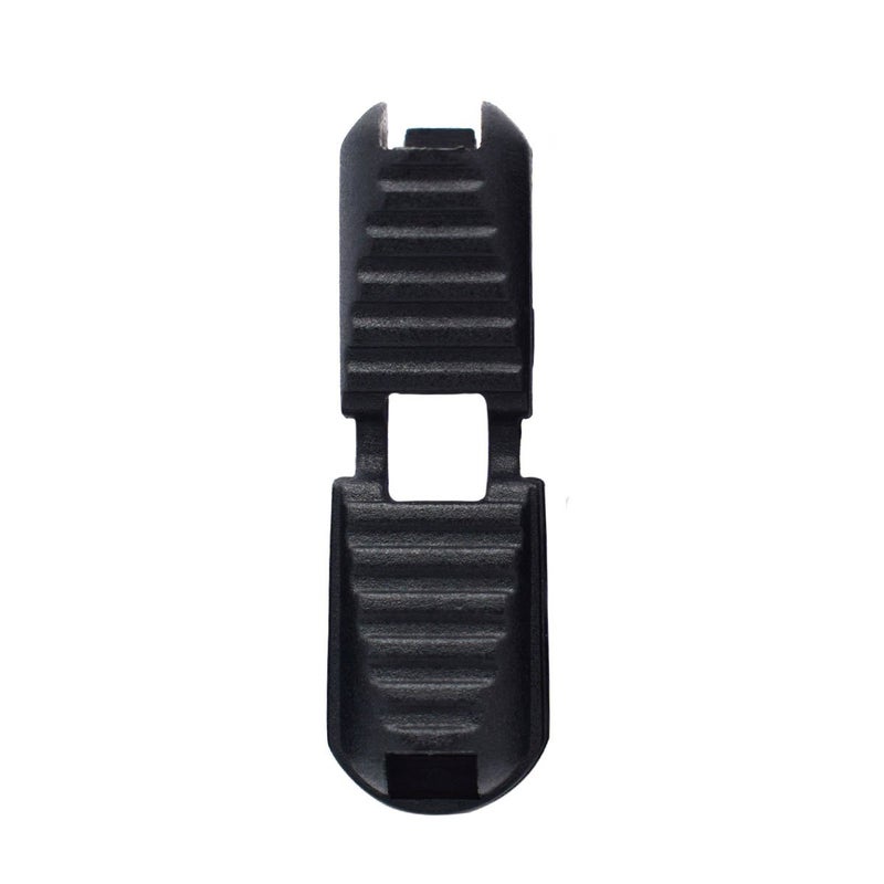 KEEJEA 25 Pack Zipper Pull Cord Lock Cord Ends Black Buckle for Paracord Cord ShoesMolle Backpack  - Image 1