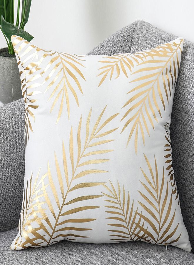 fashionhome أغطية وسائد ديكور أغطية وسائد رمي أوراق ذهبية مطبوعة أغطية وسائد زخرفية لغرفة النوم والأريكة والسيارة وديكور المنزل  - Image 2