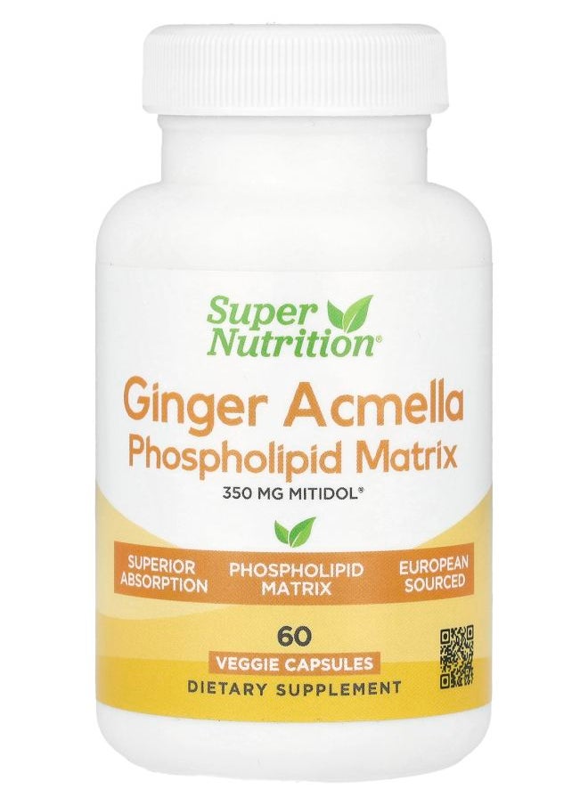 Ginger Acmella Phospholipid Matrix 60 Veggie Capsules - pzsku/Z86D4B1C601FDD77D6CCFZ/45/_/1728489476/60fcb2c4-aff4-4ac8-b86c-079aae8c31fe