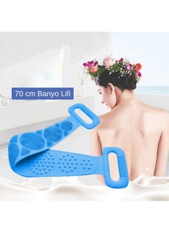 Buffer Double Sided Bath Bath Washcloth Silicone Massage Soft Shower Washcloth Long Lasting Ready Bath Washcloth  - Image 2