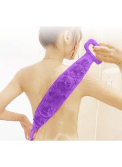 Buffer Double Sided Bath Bath Washcloth Silicone Massage Soft Shower Washcloth Long Lasting Ready Bath Washcloth  - Image 3