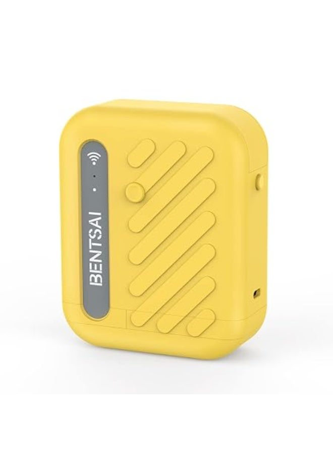 بنتساي BENTSAI B10 Mini Handheld Printer Portable Mini Inkjet Printer Wireless WiFi Printer with iOS/Android App for T-Shirt Printing QR Code Printing - Image 1