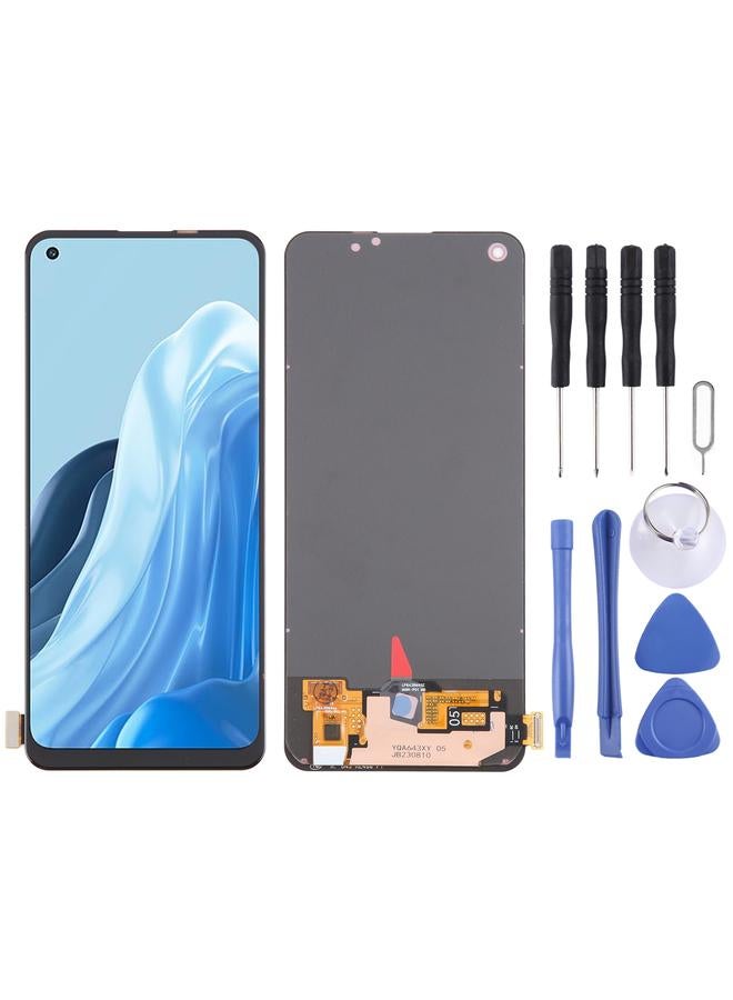 erorex Replacement For OPPO Reno7 5G OLED LCD Screen with Digitizer Full Assembly - Image 1