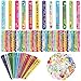 Kolewo4ever 244 Pieces Bible Verses Gifts Set144 Pieces Bible Verses Slap Bracelets Religious Christian Wristbands 100 Pieces Stickers for Church Gatherings and Additional Activities - Image 2