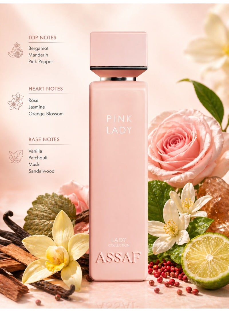 ASSAF PINK LADY 200 ML EDP - Image 4