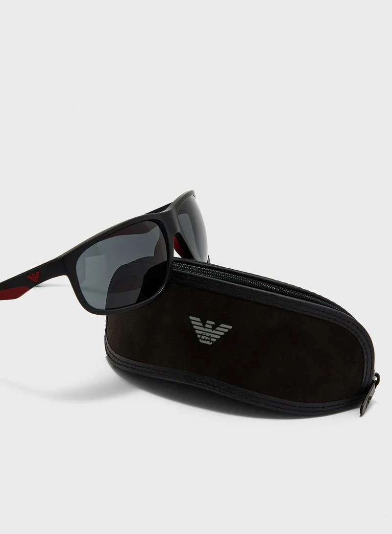 EMPORIO ARMANI 0Ea4199U Wayfarers Sunglasses