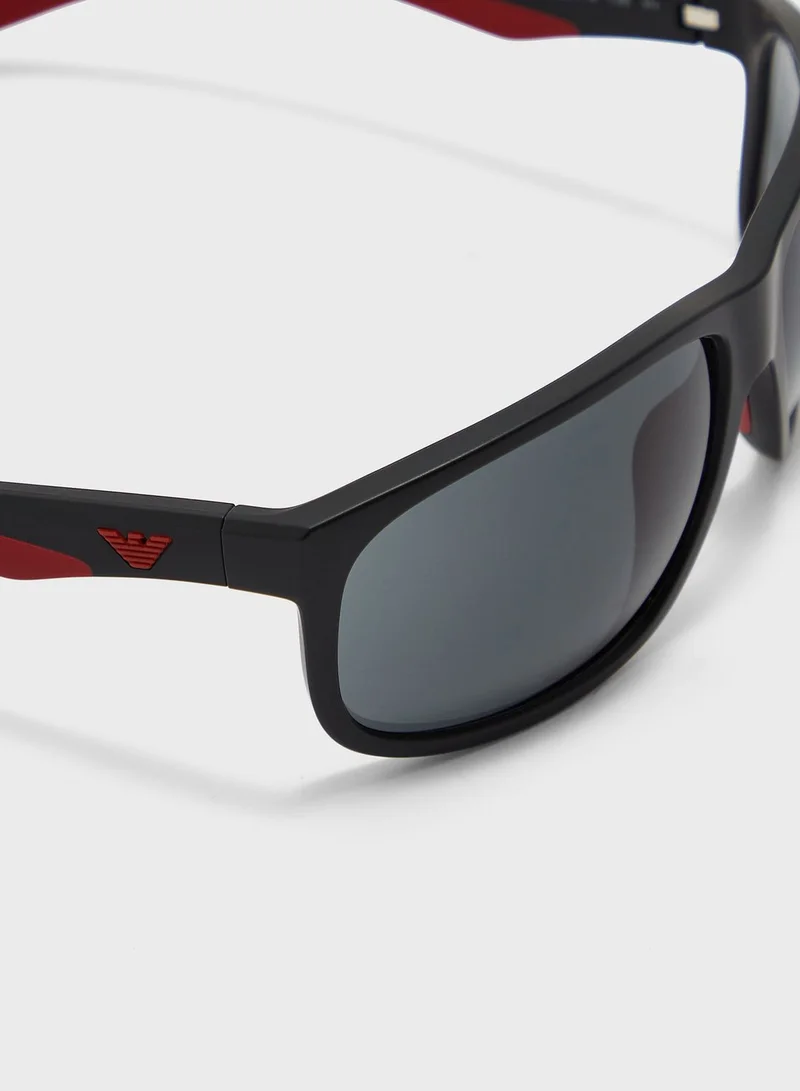 EMPORIO ARMANI 0Ea4199U Wayfarers Sunglasses