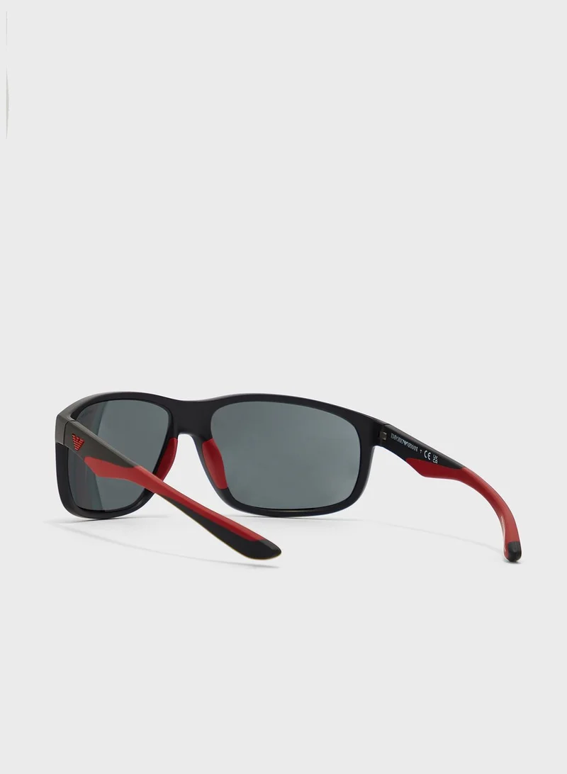 EMPORIO ARMANI 0Ea4199U Wayfarers Sunglasses