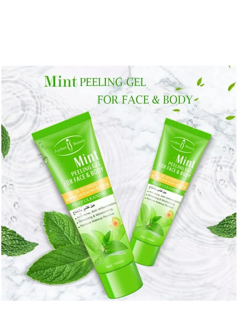 Aichun beauty Aichun beauty mint peeling gel 100ml  - Image 4